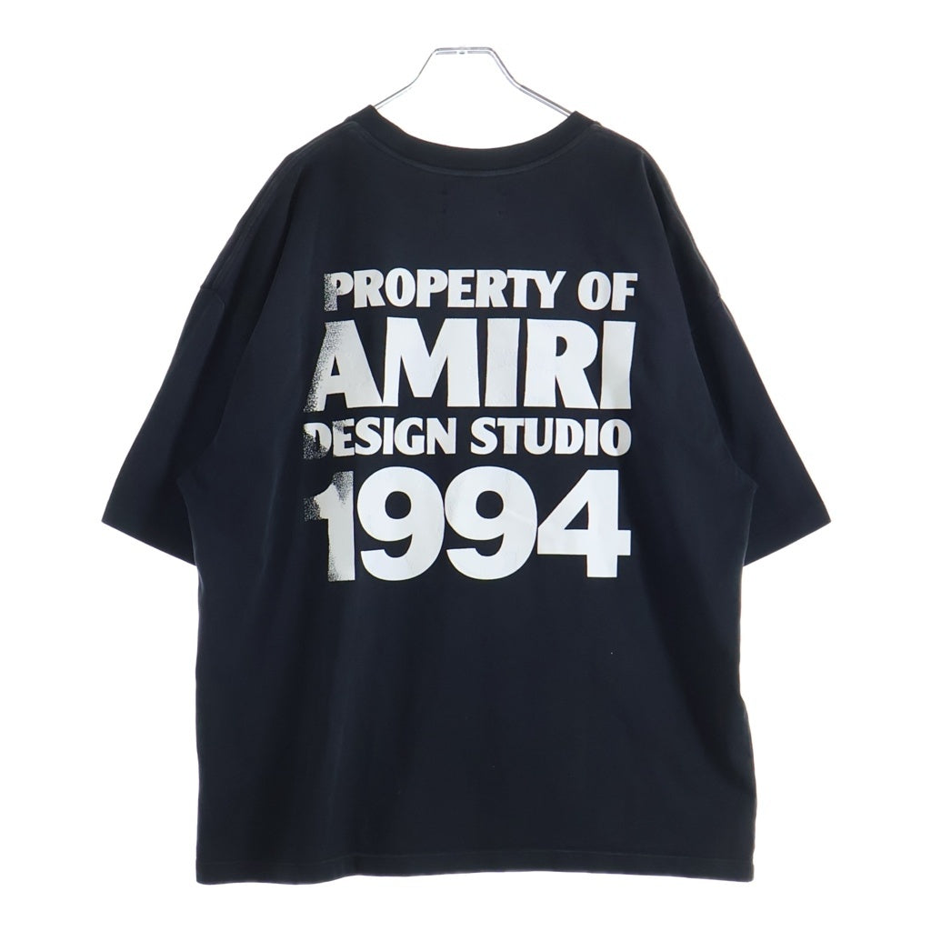 AMIRI(アミリ) 26AW Property Of Amiri 1994 Skate Tシャツ カットソー コットン ブラック AMTOJR1160