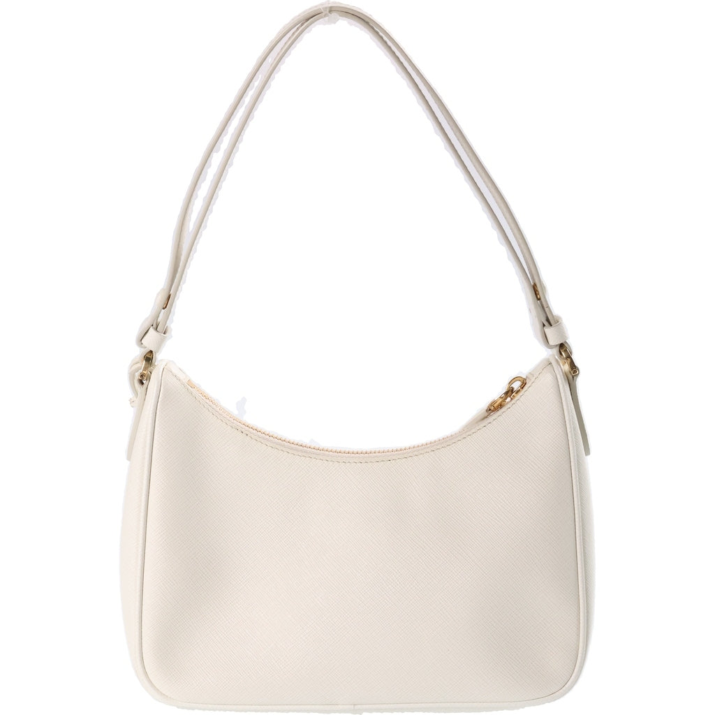 PRADA(プラダ) ワンショルダーバッグ 2wayショルダー サフィアーノ レザー ホワイト 1BC204 レディース