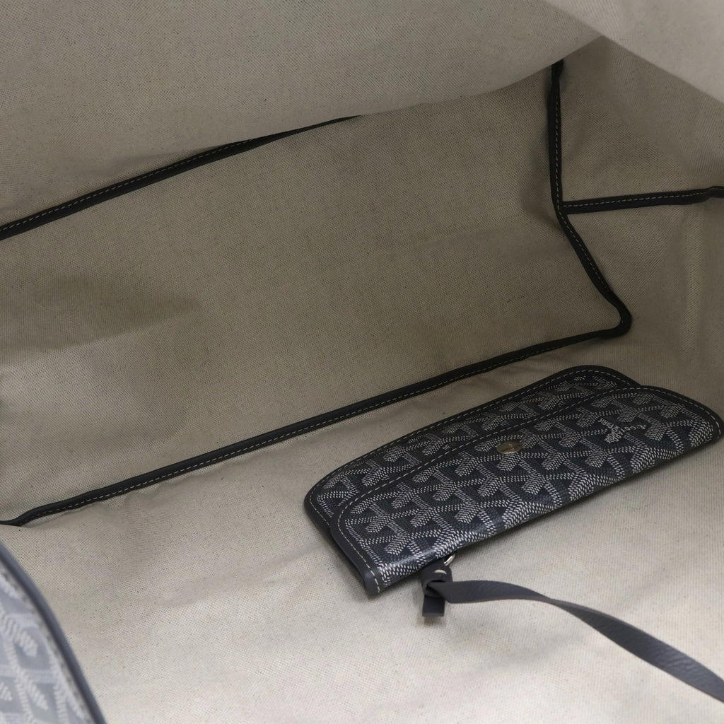 GOYARD(ゴヤール) サンルイGM トートバッグ ショルダートート PVCレザー グレー レディース