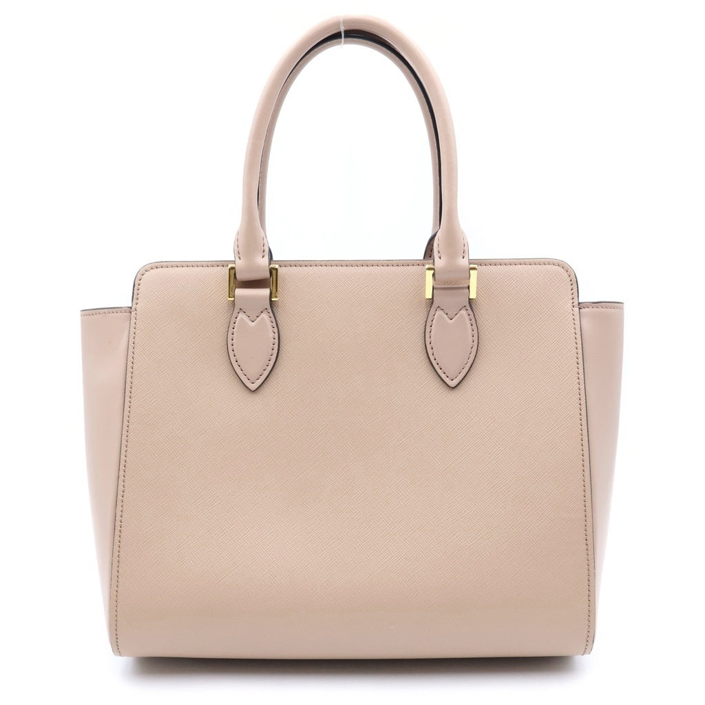 PRADA(プラダ) 2WAYショルダー ハンドバッグ サフィアーノ レザー ピンクベージュ 1BA113 レディース