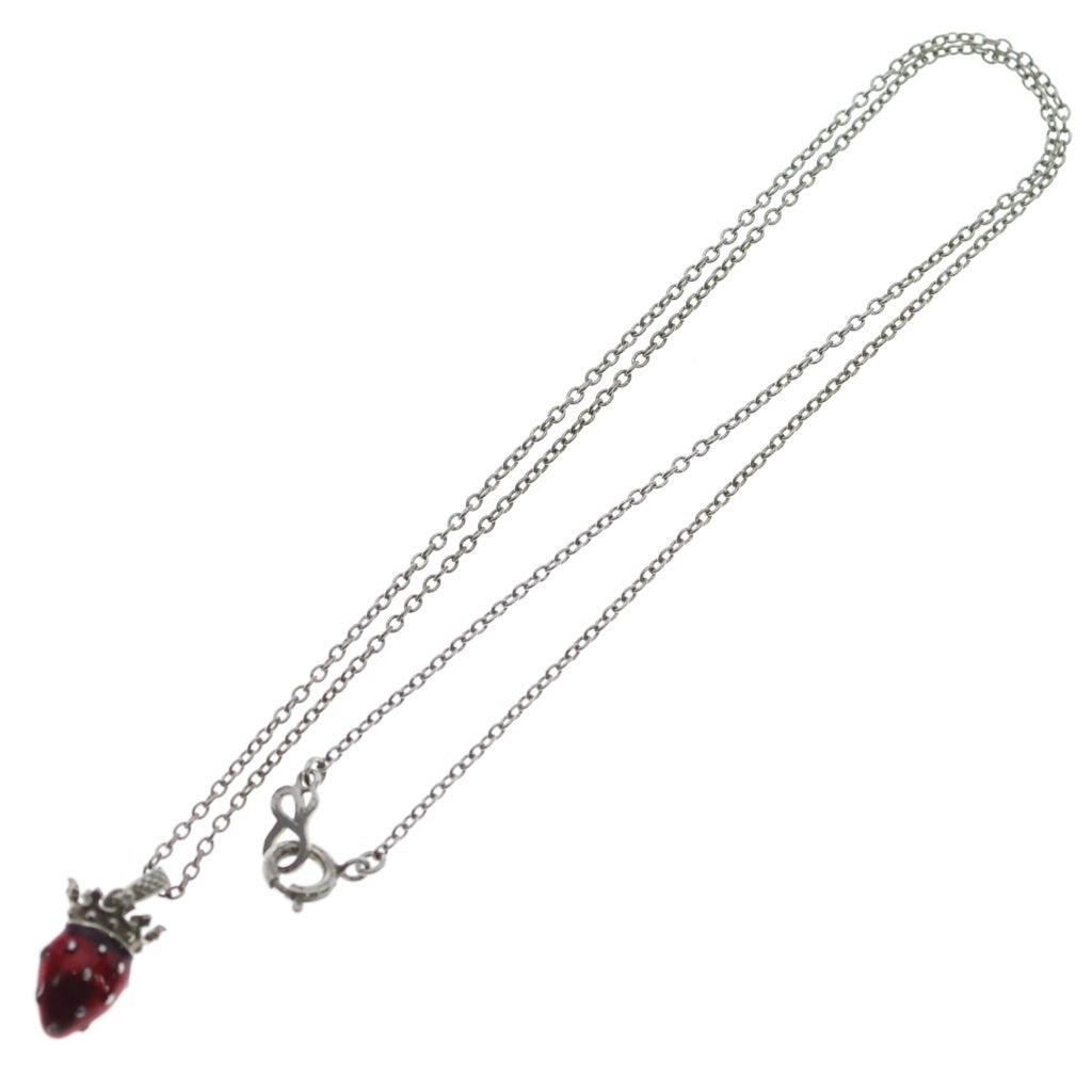 Justin Davis(ジャスティンデイヴィス) ストロベリー ウィッチブレイド ネックレス SV925 シルバー 3.6g レディース