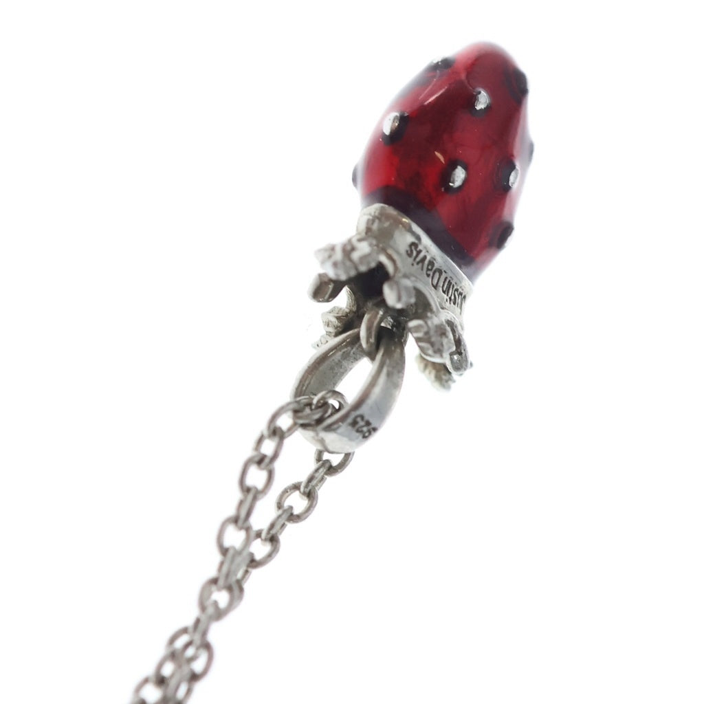 Justin Davis(ジャスティンデイヴィス) ストロベリー ウィッチブレイド ネックレス SV925 シルバー 3.6g レディース