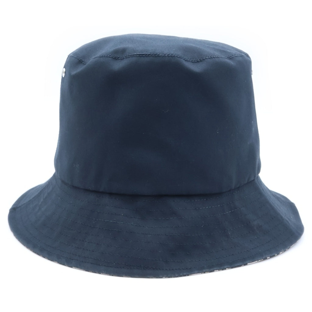 Christian Dior(クリスチャンディオール) ボブハット バケットハット 帽子 オブリーク ネイビー/アイボリー 95TDD923A130 レディース