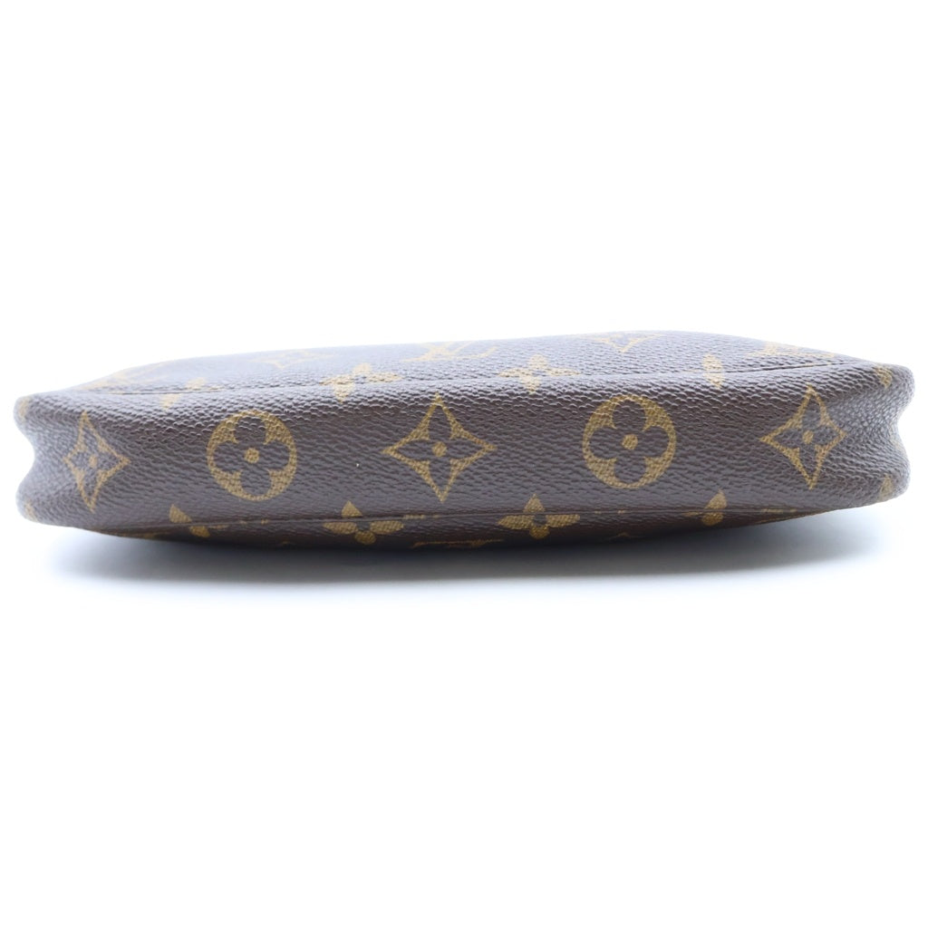 LOUIS VUITTON(ルイヴィトン) モノグラム ポシェット アクセソワール ポーチ PVC/レザー ブラウン M51980