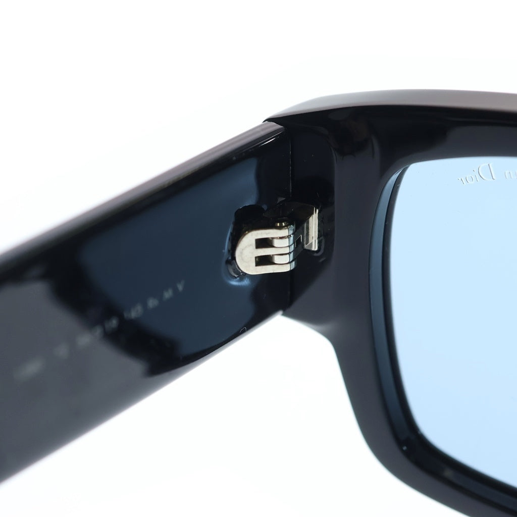 Christian Dior(クリスチャンディオール) サングラス ブルーレンズ ブラック 1380