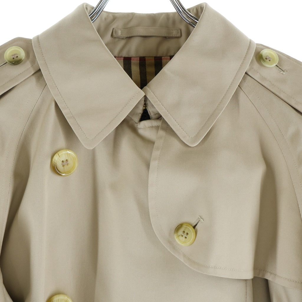 BURBERRY(バーバリー) ノバチェック トレンチコート ベージュ コットン