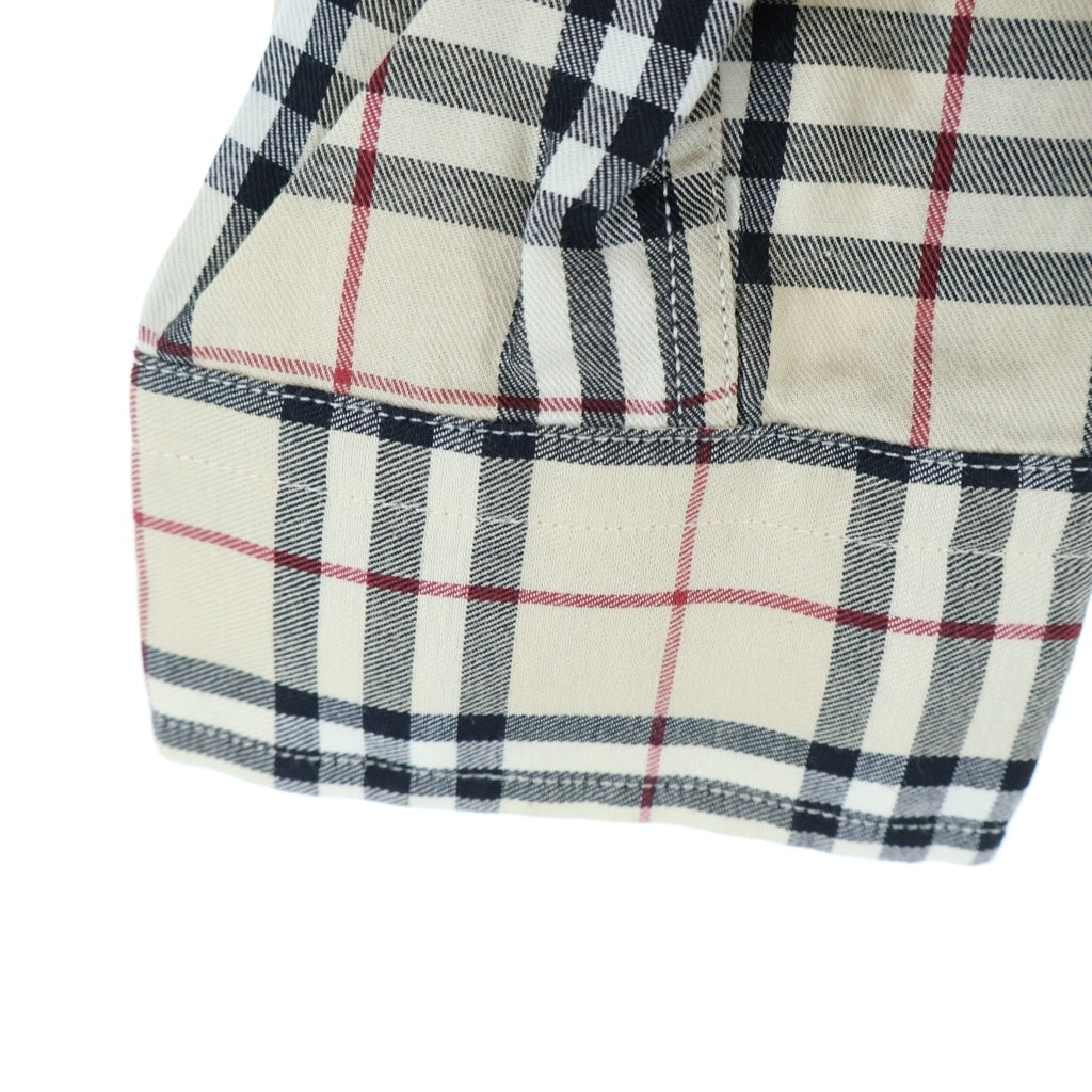 BURBERRY(バーバリー) ノバチェック シャツ ベージュ コットン