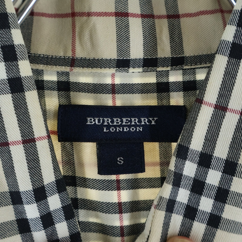 BURBERRY(バーバリー) ノバチェック シャツ ベージュ コットン