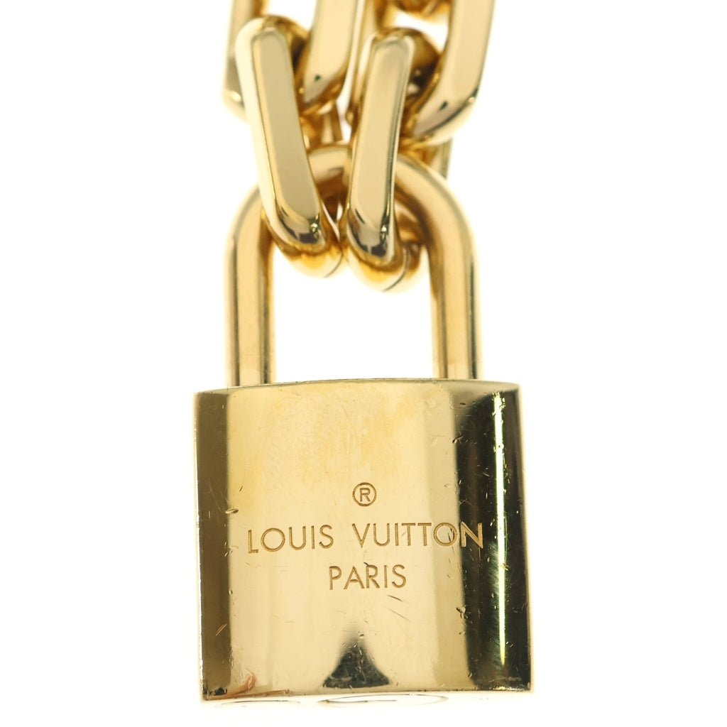 LOUIS VUITTON(ルイヴィトン) コリエ LVエッジ カデナ ネックレス チェーン GP ゴールド MP2993