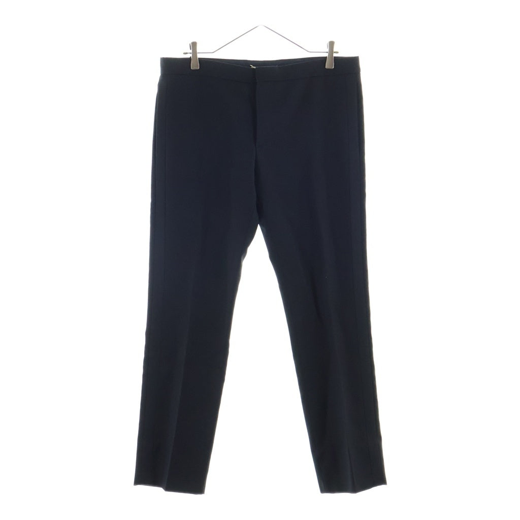 SAINT LAURENT PARIS(サンローランパリ) 13AW エディ期 側章スモーキングスラックスパンツ トラウザーズ ブラック 329943