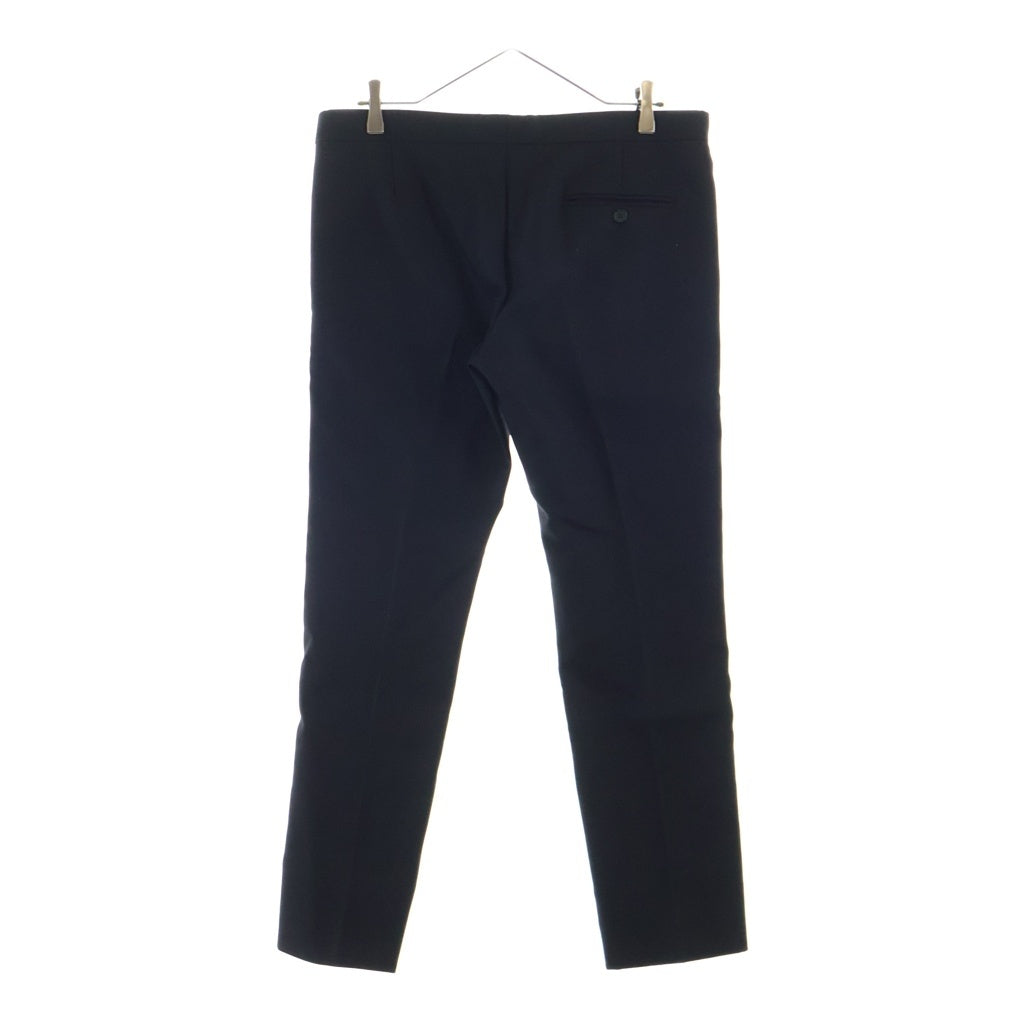 SAINT LAURENT PARIS(サンローランパリ) 13AW エディ期 側章スモーキングスラックスパンツ トラウザーズ ブラック 329943