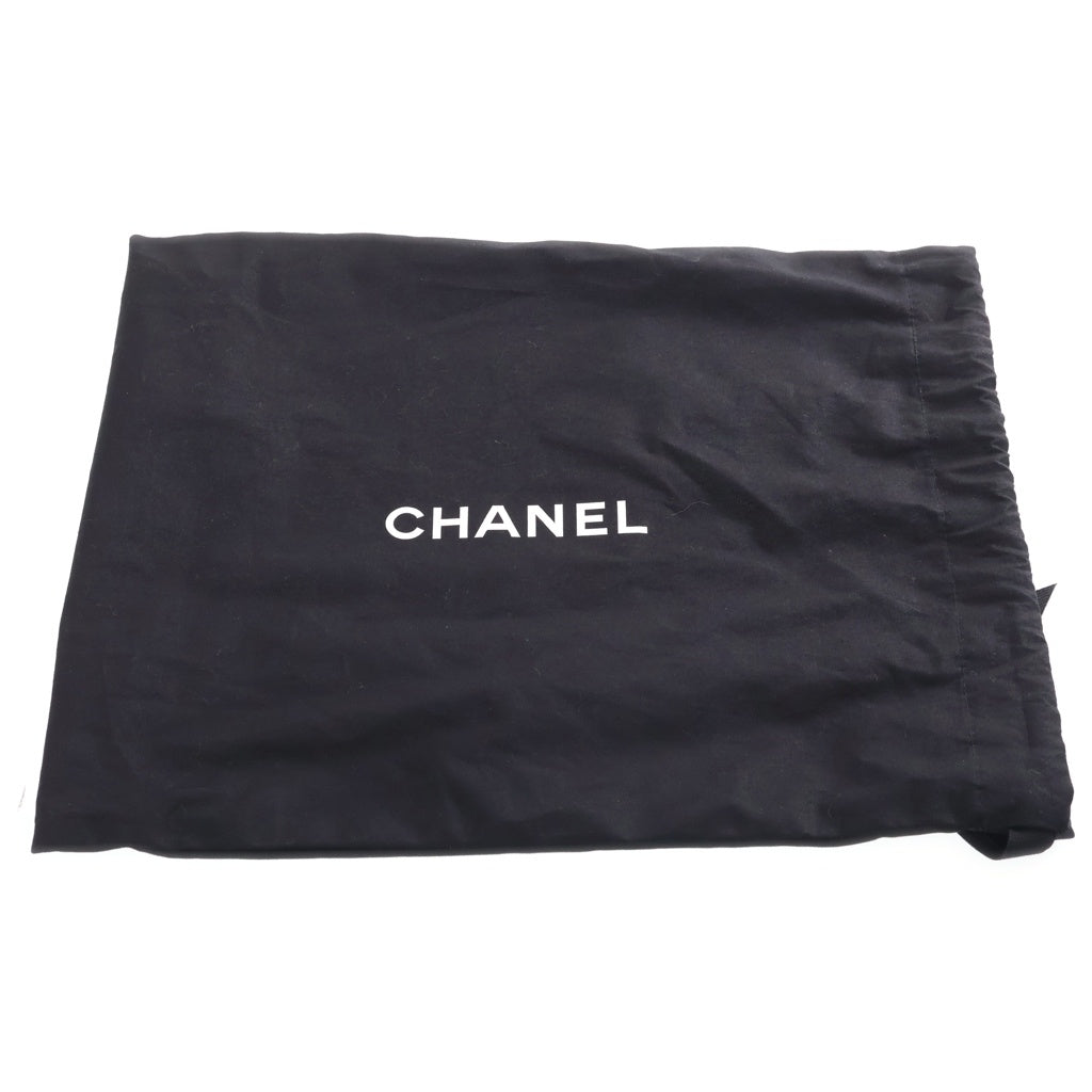 CHANEL(シャネル) マトラッセ チェーン スモールショッピング ハンドバッグ ブラック カーフスキン プレートシリアル AS6132 ゴールド金具 レディース