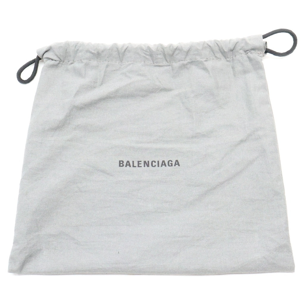 BALENCIAGA(バレンシアガ) アワーグラス チェーンウォレット チェーンショルダーバッグ ブラック 型押しクロコ レザー 656050 ゴールド金具