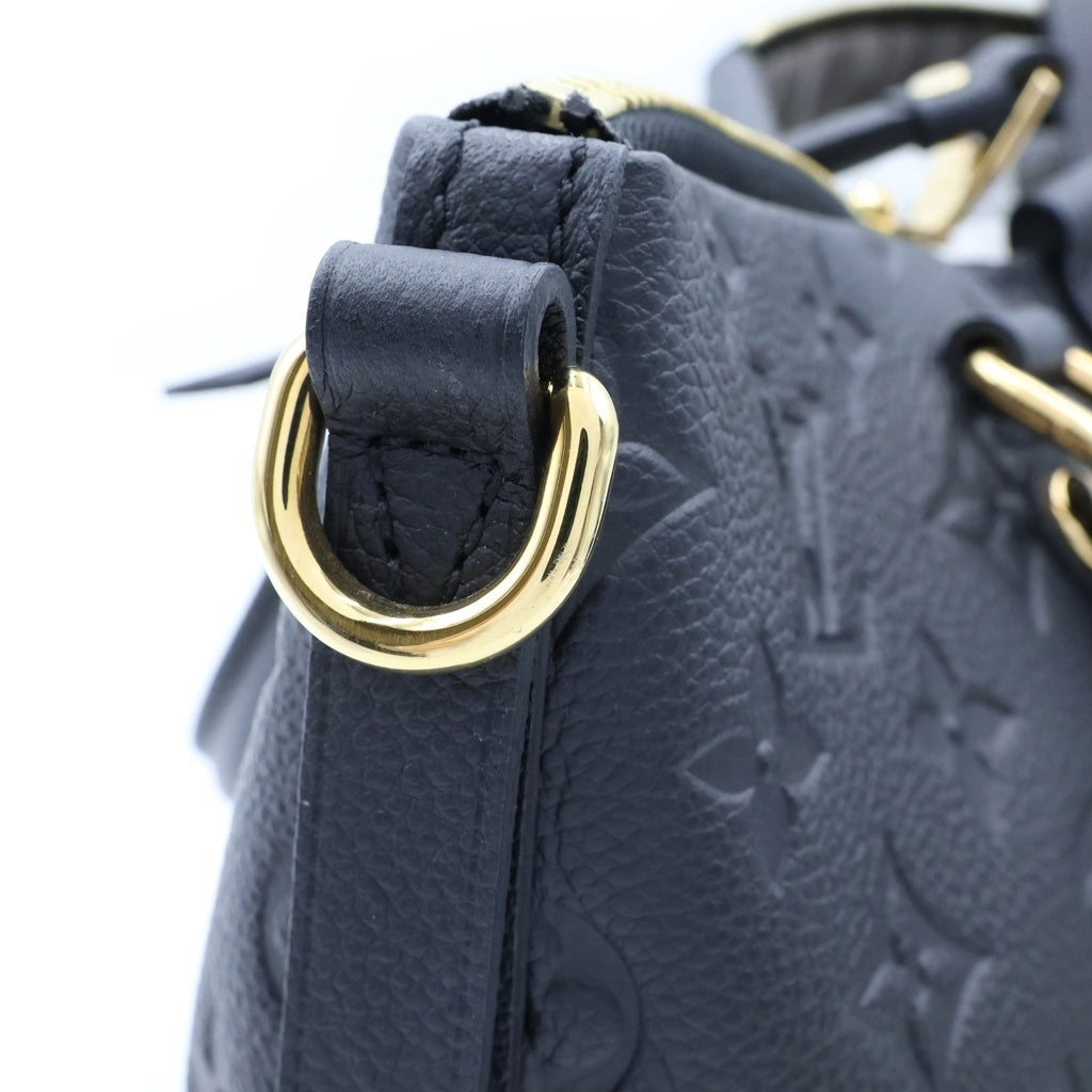 LOUIS VUITTON(ルイヴィトン) モノグラム アンプラント マザリーヌPM 2WAYハンドバッグ ショルダーバッグ ブラック レザー M50639 ゴールド金具 レディース