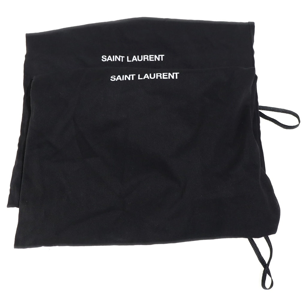 SAINT LAURENT PARIS(サンローランパリ) ローファー フラットレザーシューズ アイボリー 670231