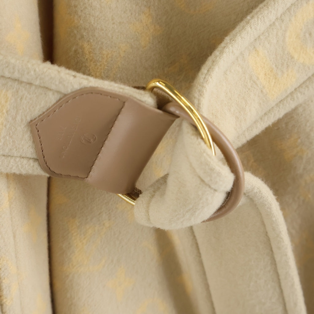 LOUIS VUITTON(ルイヴィトン) モノグラム ショートダブルラップコート ブラウンベージュ VCCW02 レディース