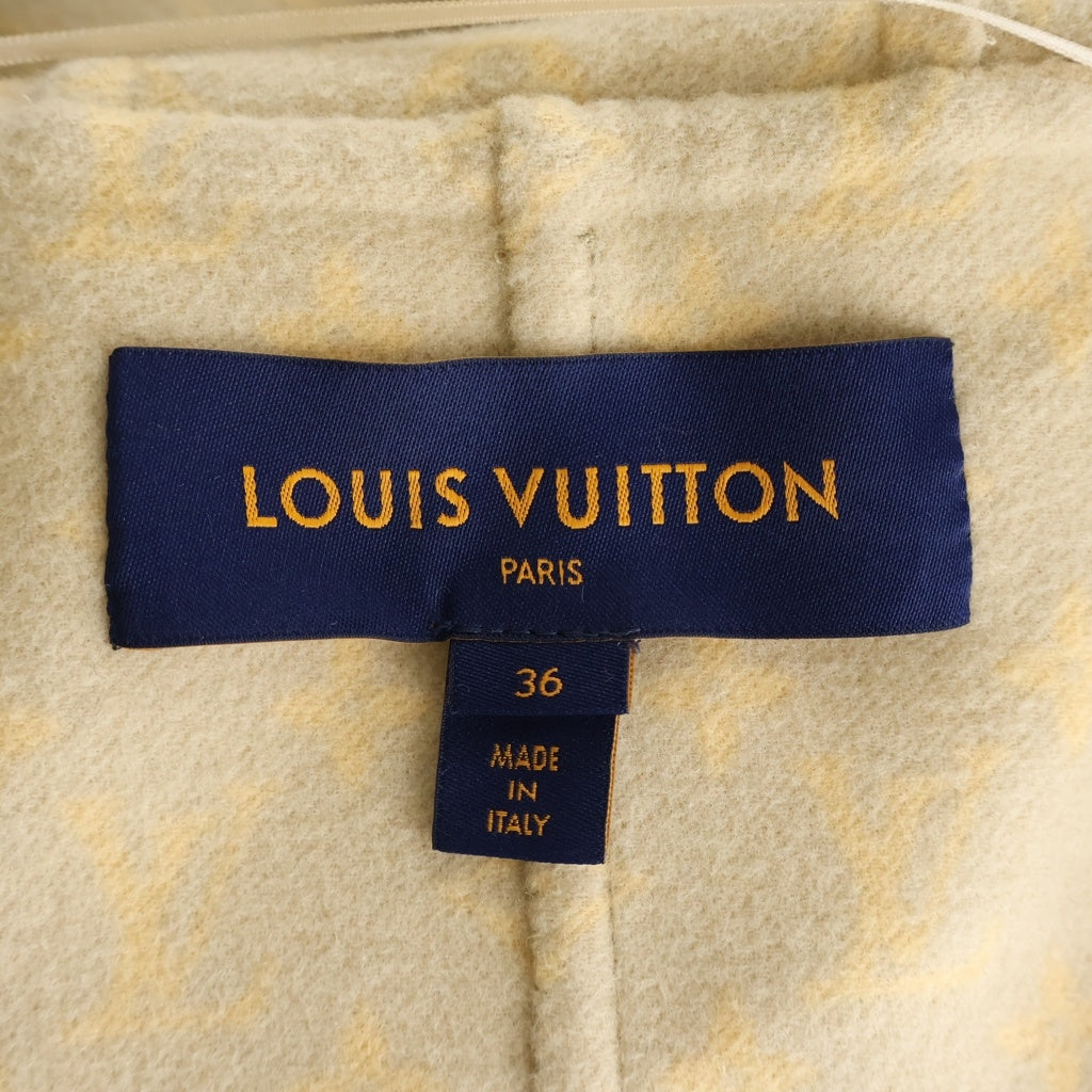 LOUIS VUITTON(ルイヴィトン) モノグラム ショートダブルラップコート ブラウンベージュ VCCW02 レディース