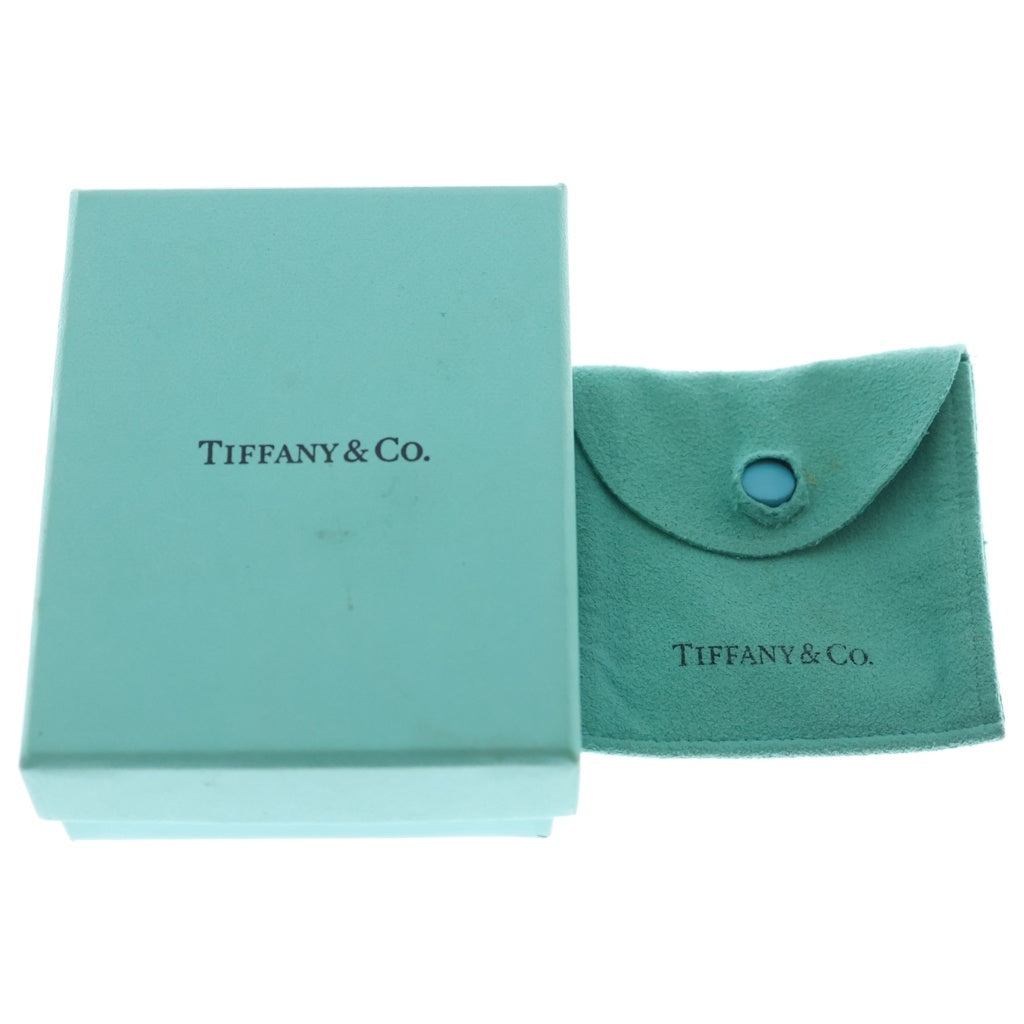 TIFFANY & Co.(ティファニー) リターントゥティファニー ミニダブルハートタグ ネックレス ペンダント チェーン シルバー×ピンク SV925 レディース