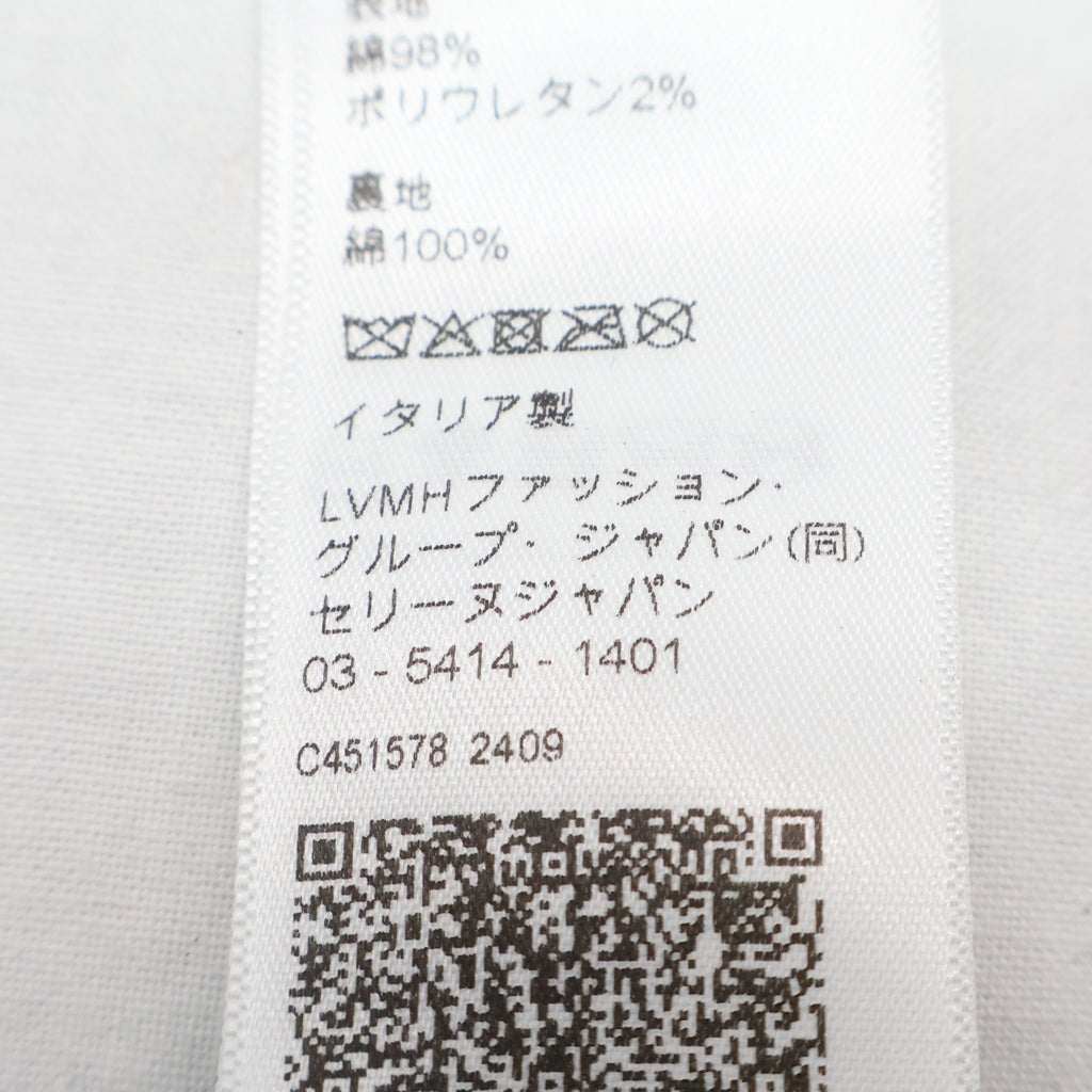 CELINE(セリーヌ) トリオンフ ベースボール キャップ 帽子 コットン ブラック レディース