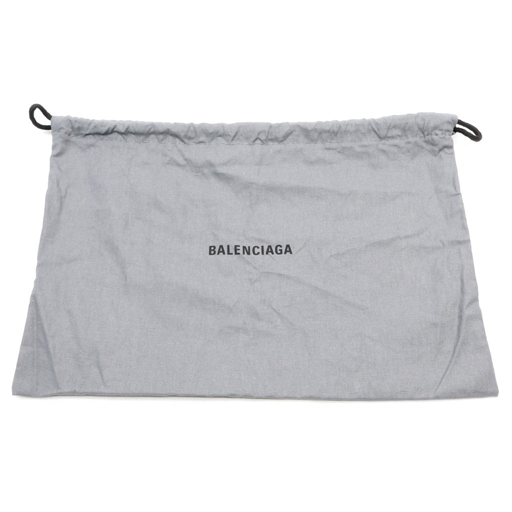 BALENCIAGA(バレンシアガ) ル カゴール ミニ 2WAYチェーンハンドバッグ ショルダーバッグ シルバー シャイニーカーフスキン 695814 シルバー金具
