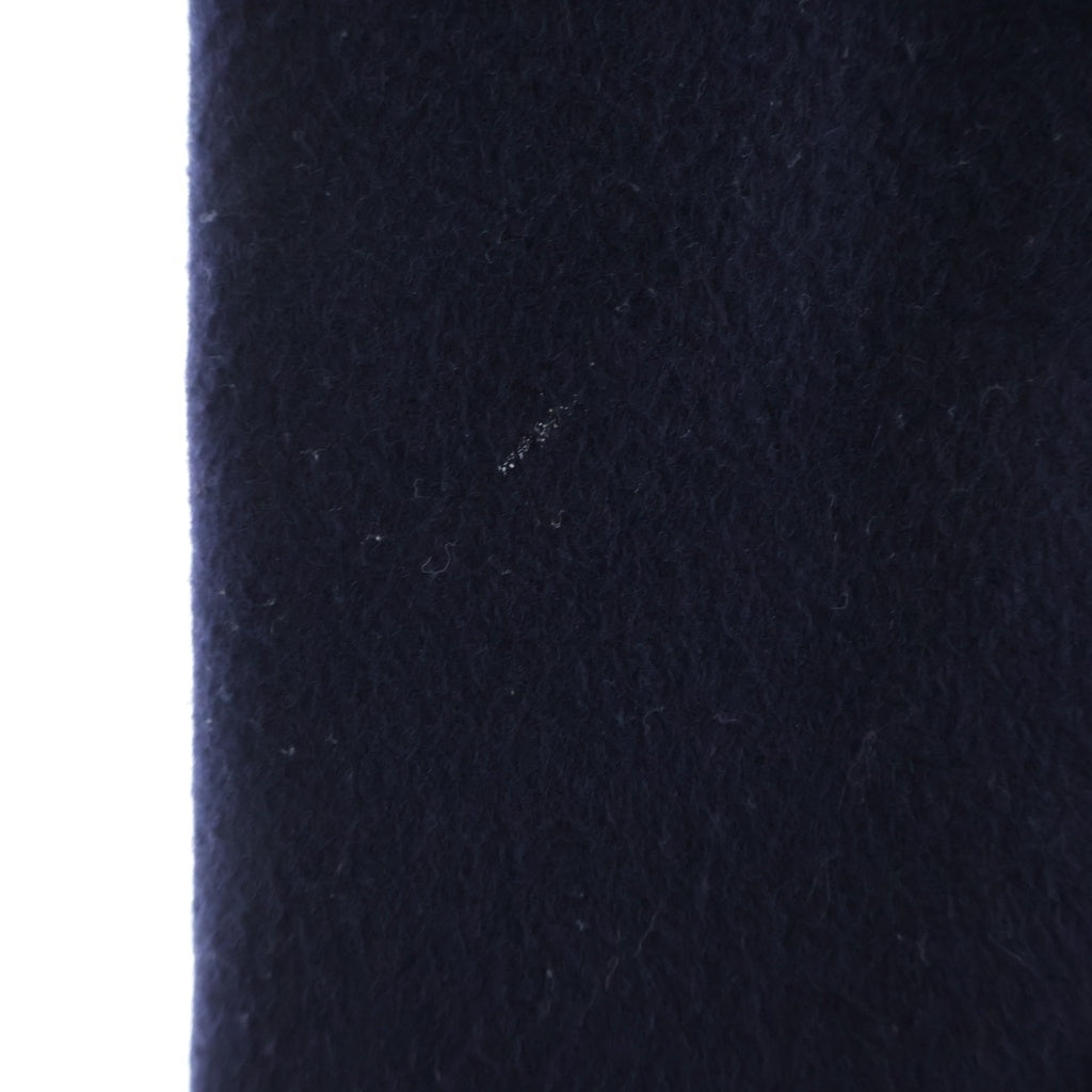 BLACK LABEL CRESTBRIDGE(ブラックレーベルクレストブリッジ) ファーフード付き ダッフルコート ウール ネイビー 51B13-207-29