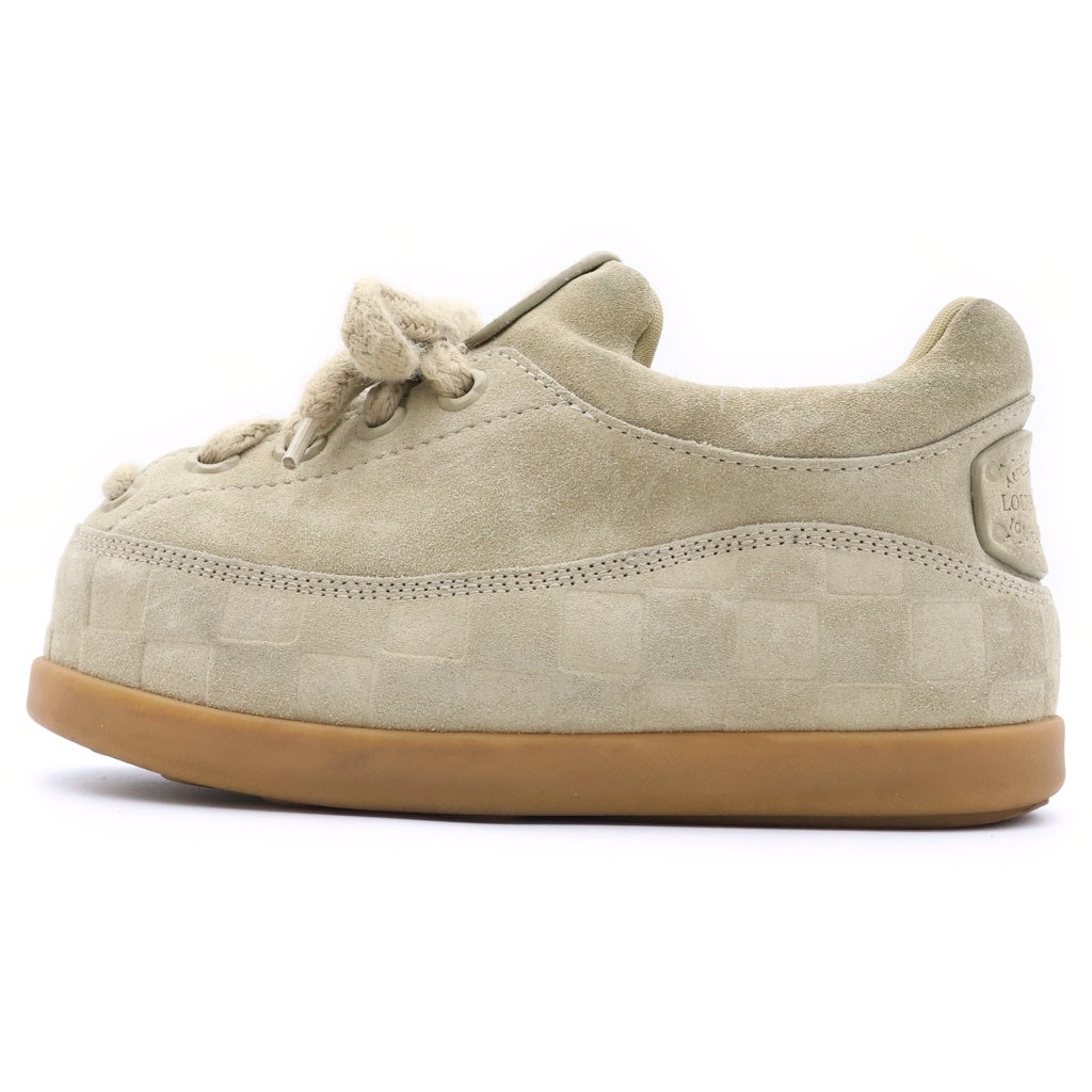 LOUIS VUITTON(ルイヴィトン) ×NIGO LV Yeti Lace Up Shoes イエティ レースアップシューズ ニゴー ダミエ スエード ベージュ 1AIJDZ