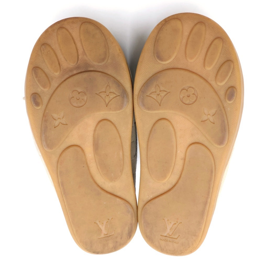 LOUIS VUITTON(ルイヴィトン) ×NIGO LV Yeti Lace Up Shoes イエティ レースアップシューズ ニゴー ダミエ スエード ベージュ 1AIJDZ