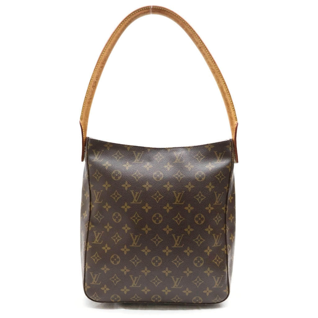 LOUIS VUITTON(ルイヴィトン) ルーピングGM ショルダーバッグ トートバッグ モノグラム PVCレザー ブラウン M51145
