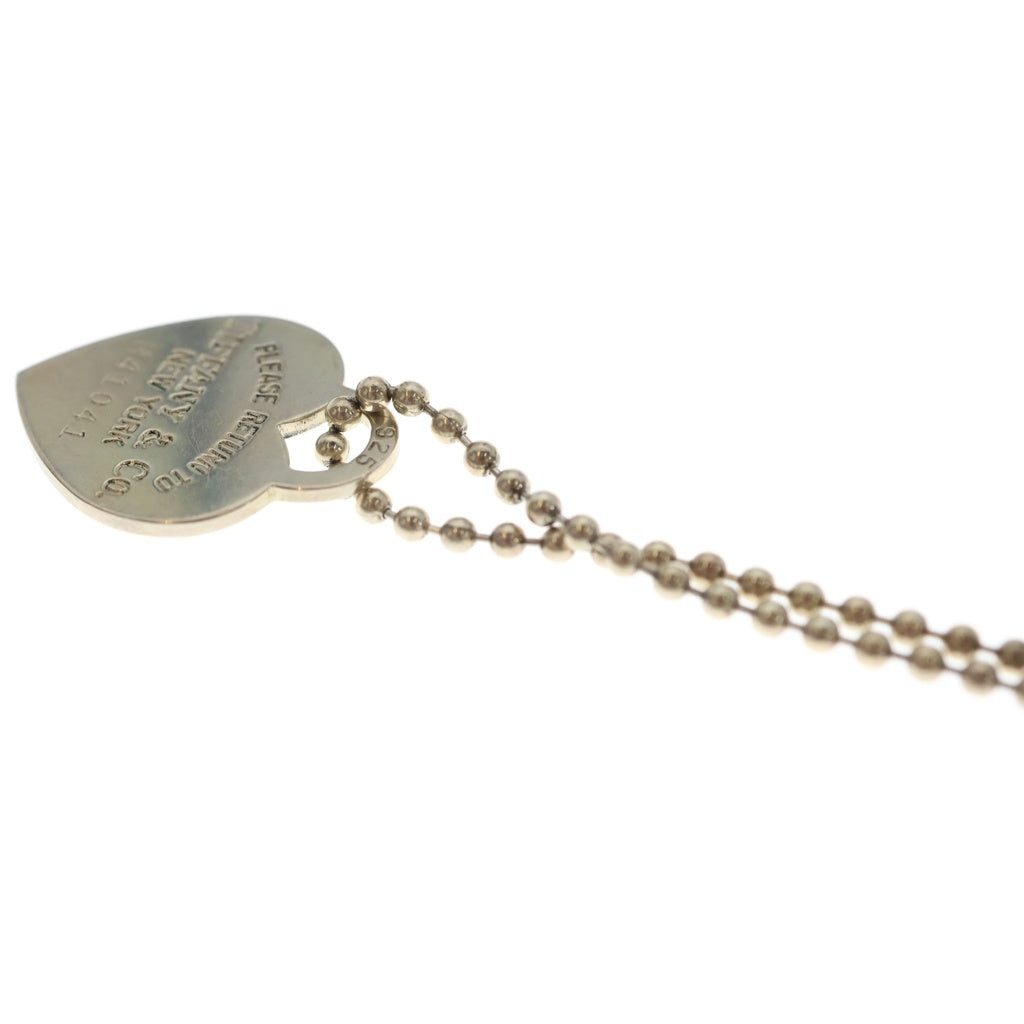 TIFFANY & Co.(ティファニー) リターントゥ ネックレス ペンダント ハートタグ SV925 シルバー 21.6g