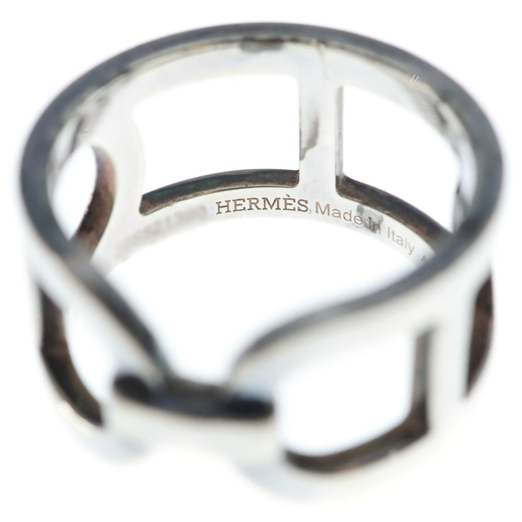 HERMES(エルメス) エヴァー シェーヌダンクル MM リング SV925 シルバー 6.1g