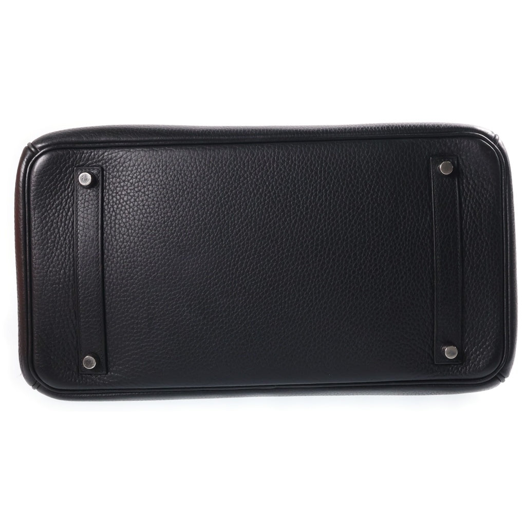 HERMES(エルメス) バーキン 35 ハンドバッグ トゴ □J シルバー金具 ノワール ブラック