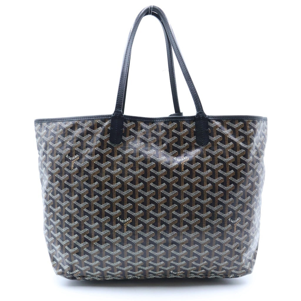 GOYARD(ゴヤール) サンルイPM トートバッグ ハンドバッグ ブラック レザー レディース