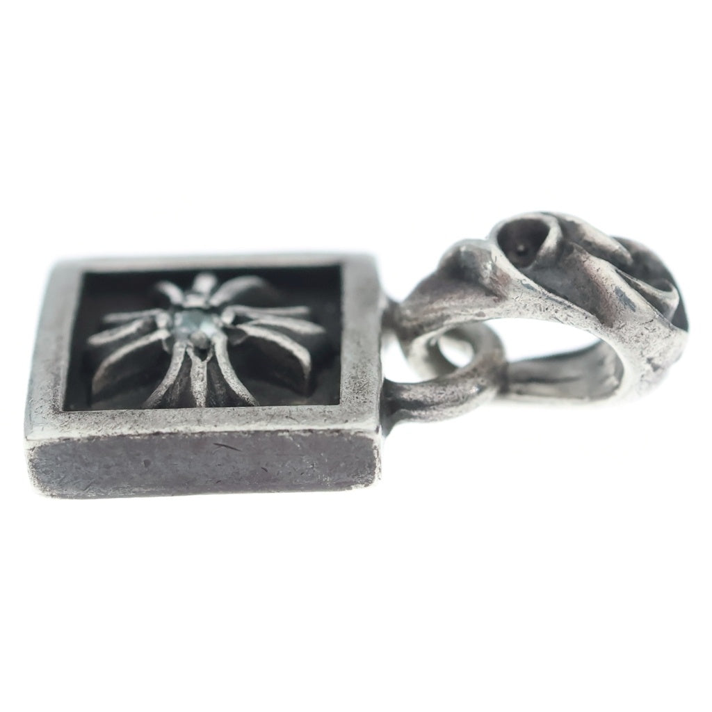 CHROME HEARTS(クロムハーツ) FRAMED CH PLUS フレームドCHプラス チャーム ネックレストップ SV925 シルバー 4.9g