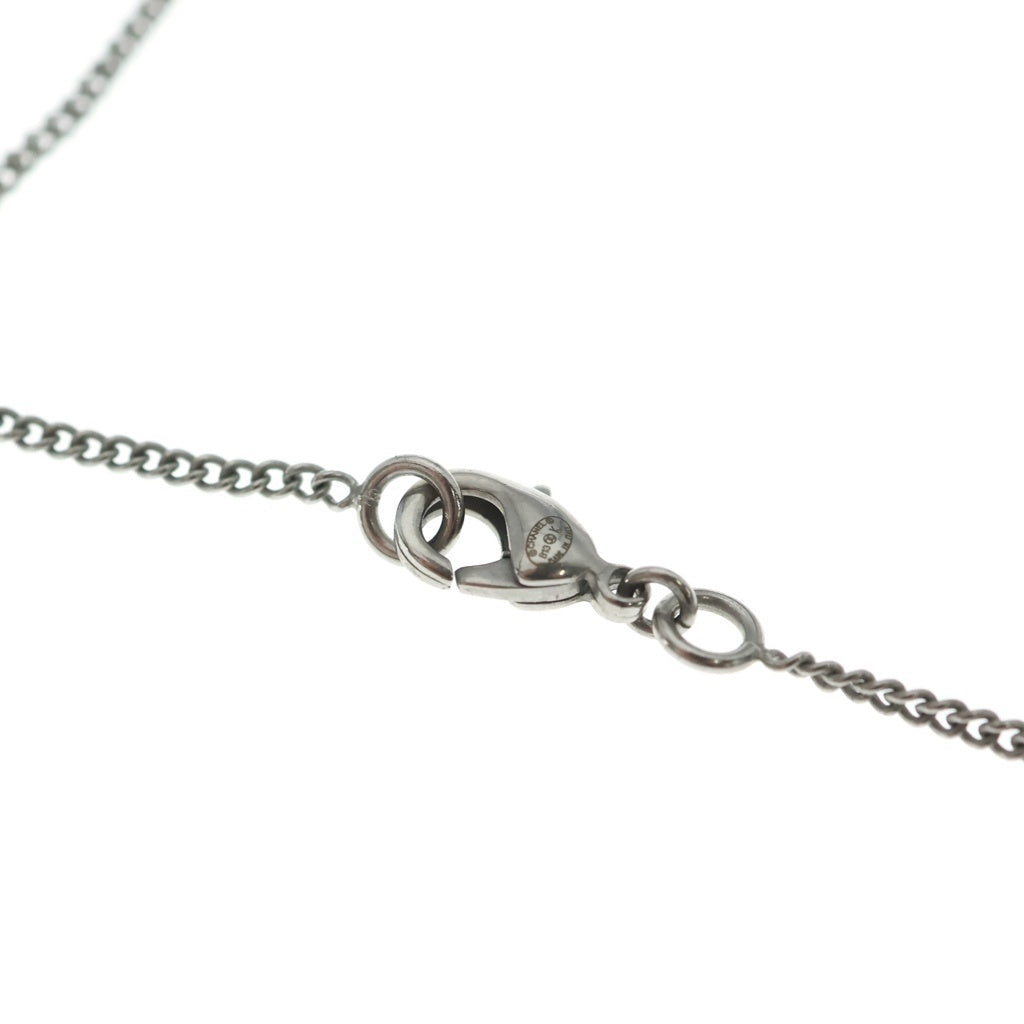 CHANEL(シャネル) ココマーク フェイクブラックパール ネックレス B13K シルバー