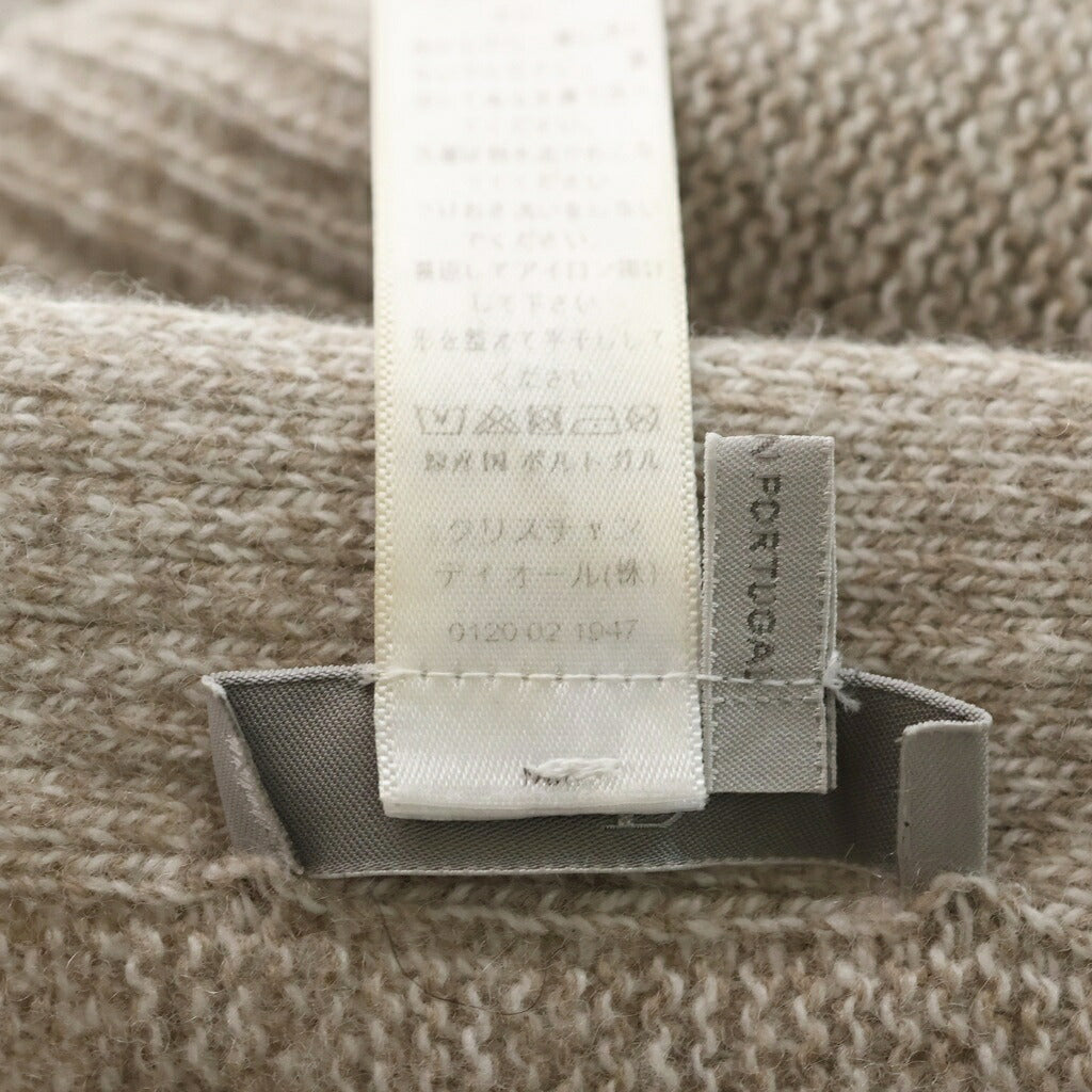 Christian Dior(クリスチャンディオール) カシミヤ混 ロゴブランケット ベージュ 2SBP44BLAM