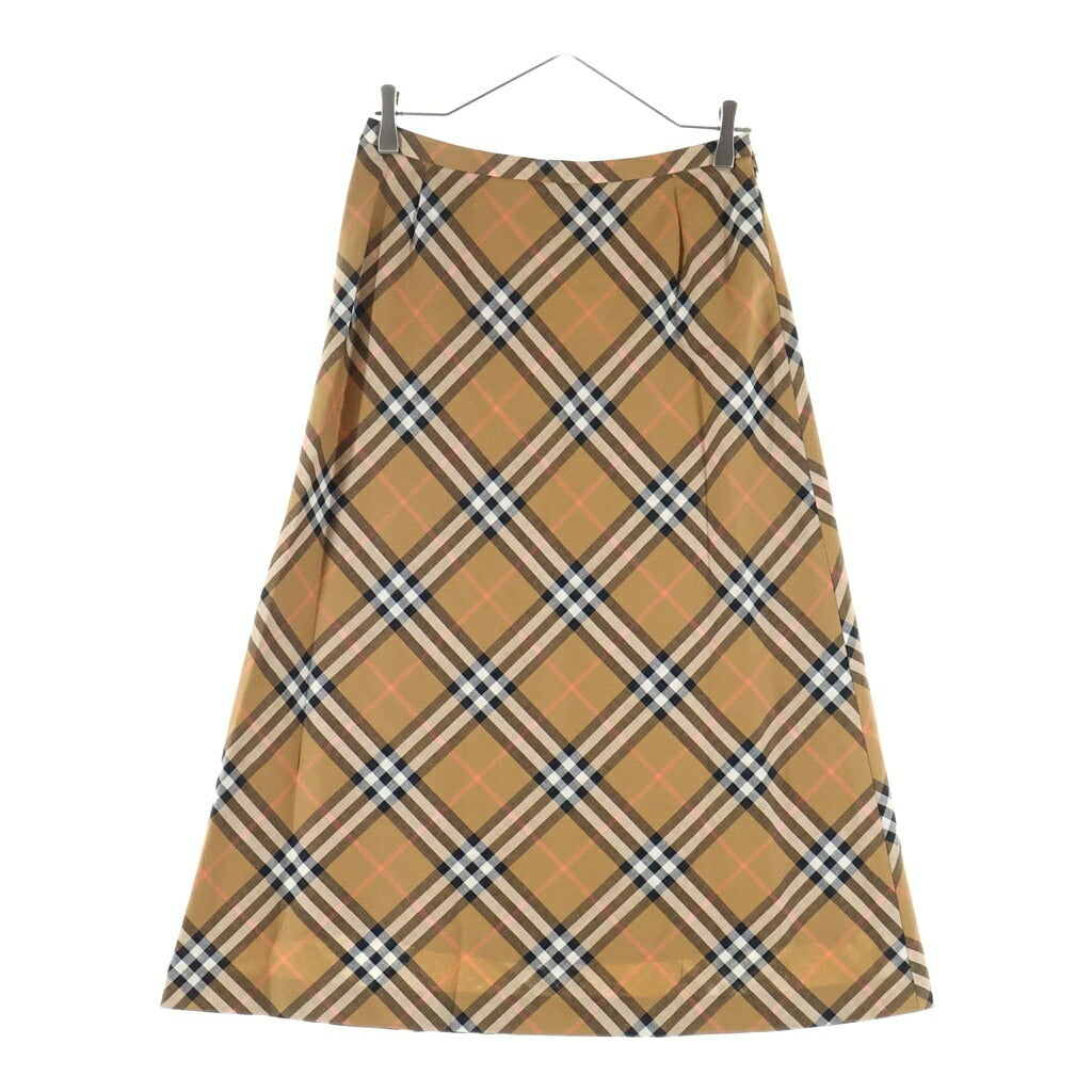 BURBERRY(バーバリー) ノバチェック ロングスカート ベージュ