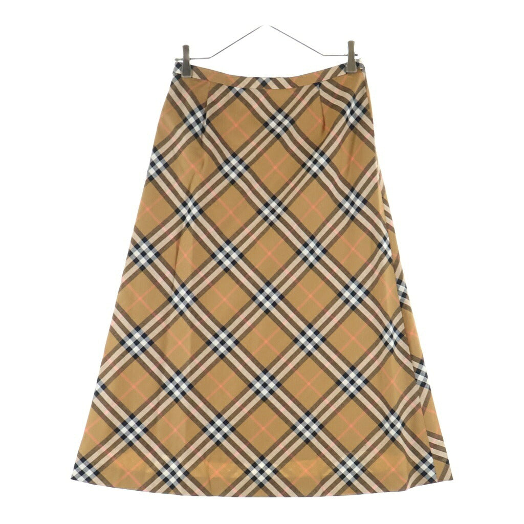 BURBERRY(バーバリー) ノバチェック ロングスカート ベージュ