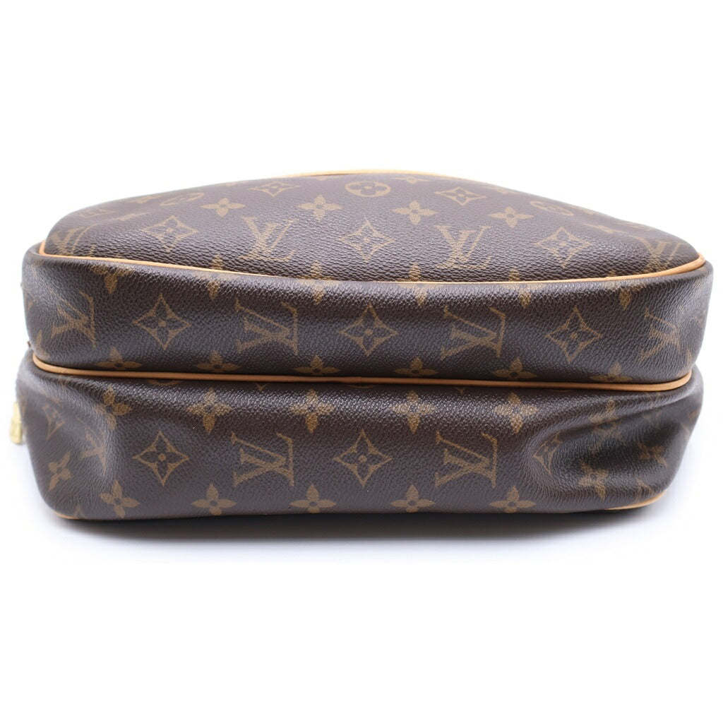 LOUIS VUITTON(ルイヴィトン) モノグラム リポーターPM ショルダーバッグ ブラウン PVCレザー M45254