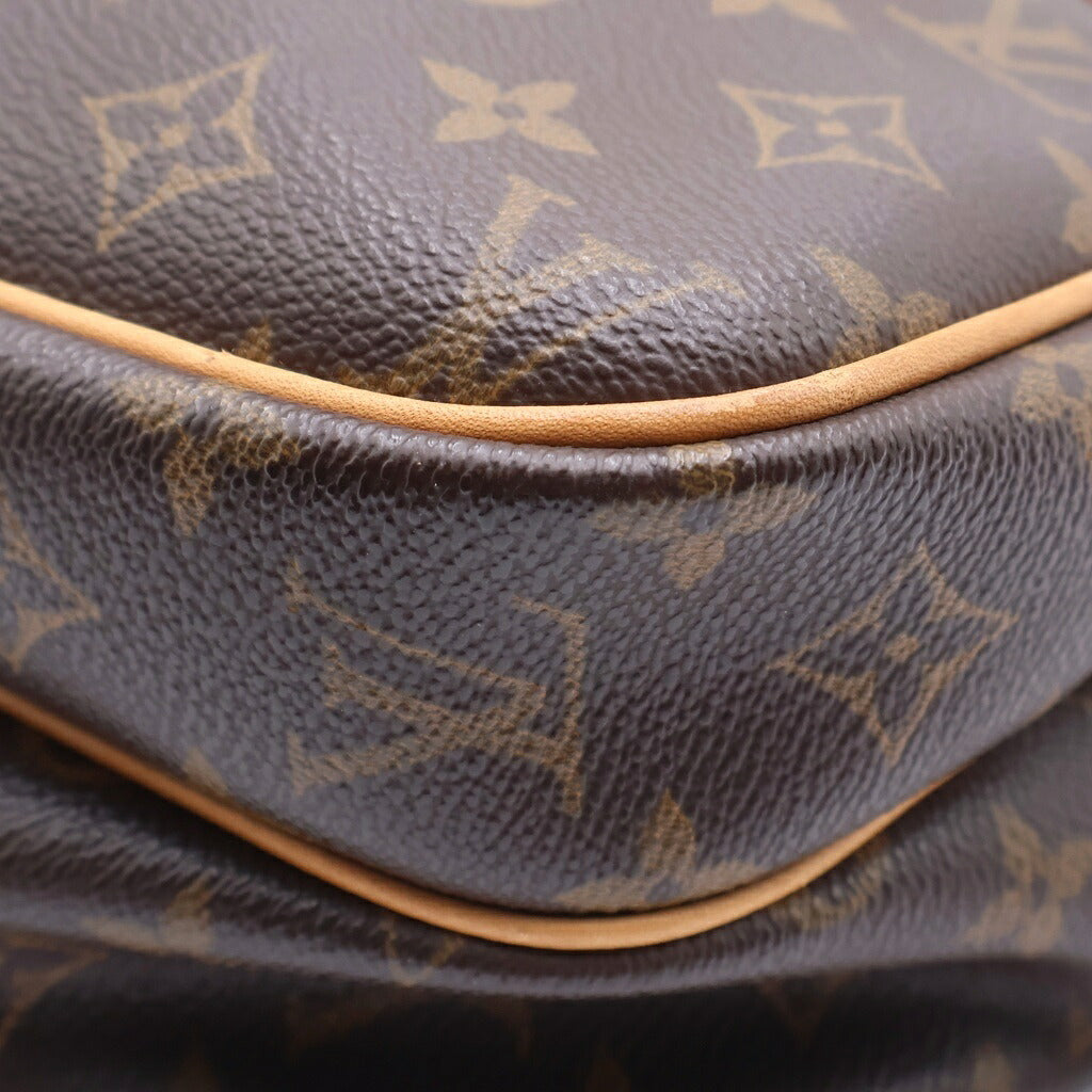 LOUIS VUITTON(ルイヴィトン) モノグラム リポーターPM ショルダーバッグ ブラウン PVCレザー M45254