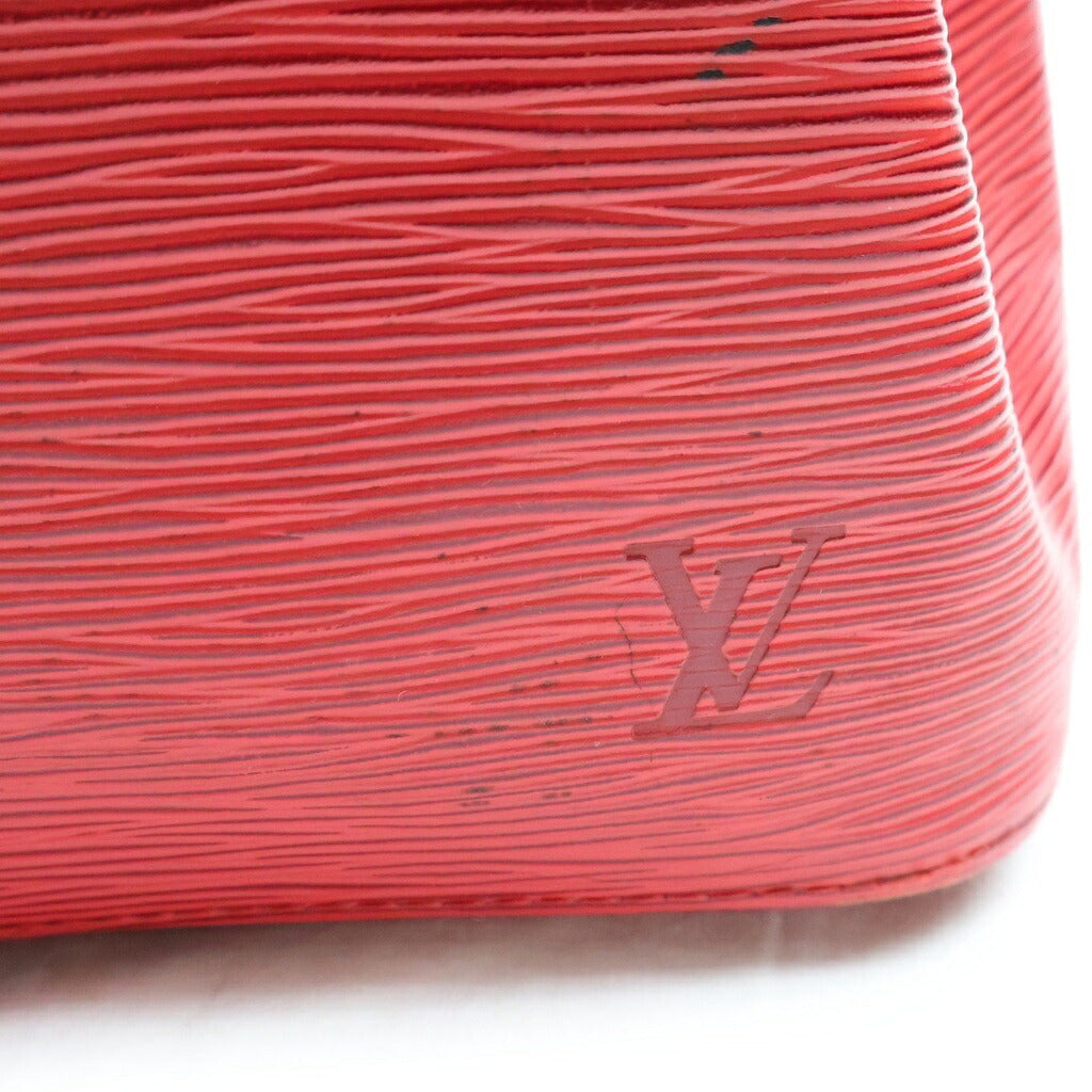 LOUIS VUITTON(ルイヴィトン) エピ プチノエ ワンショルダーバッグ レッド レザー M44107 ゴールド金具