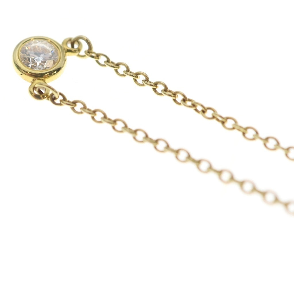 TIFFANY & Co.(ティファニー) バイザヤード ネックレス 1P ダイヤモンド K18イエローゴールド D0.03ct 1.7g
