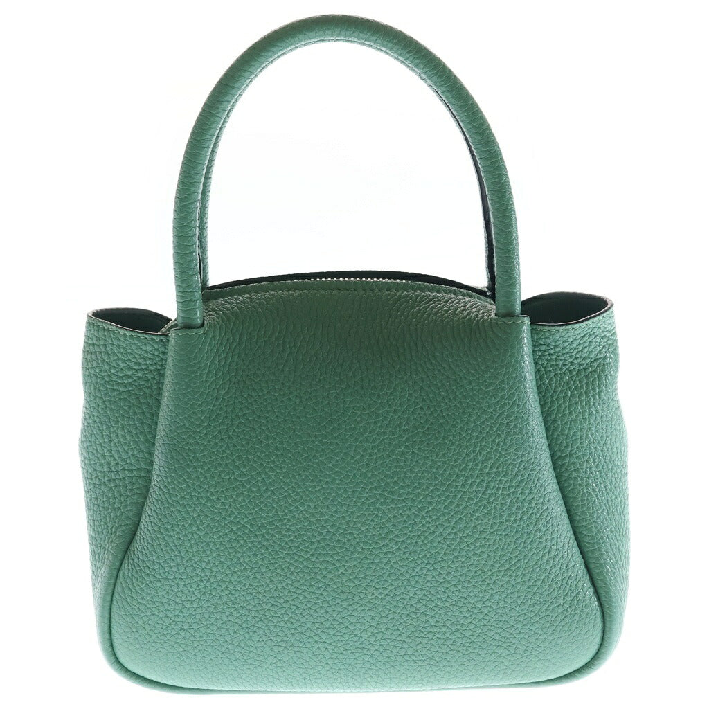 PRADA(プラダ) フルー ヴィッテロダイノ 2WAYハンドバッグ ショルダーバッグ ライトグリーン レザー 1BA362 シルバー金具 レディース