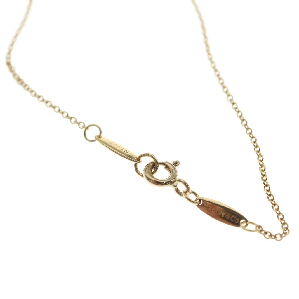 TIFFANY & Co.(ティファニー) ビーン ネックレス ペンダント K18イエローゴールド 3.7g