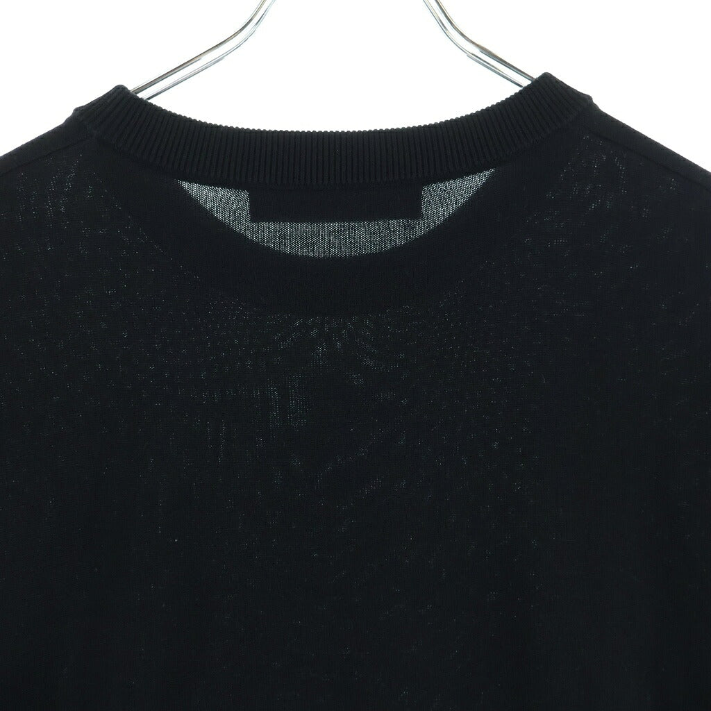 LOUIS VUITTON(ルイヴィトン) モノグラム グラディエント エンベリッシュド Tシャツ 半袖 コットン ブラック