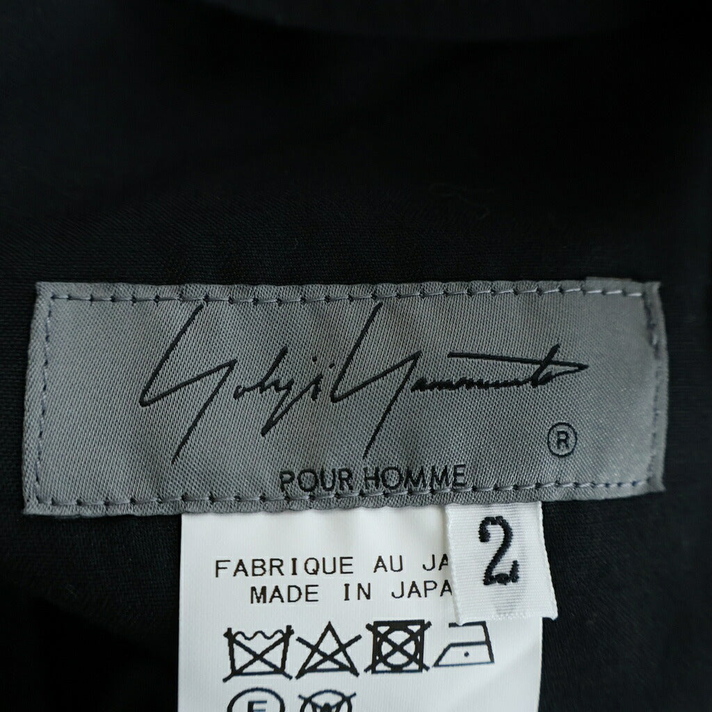 B Yohji Yamamoto(ビー ヨウジヤマモト) ワイドパンツ ブラック