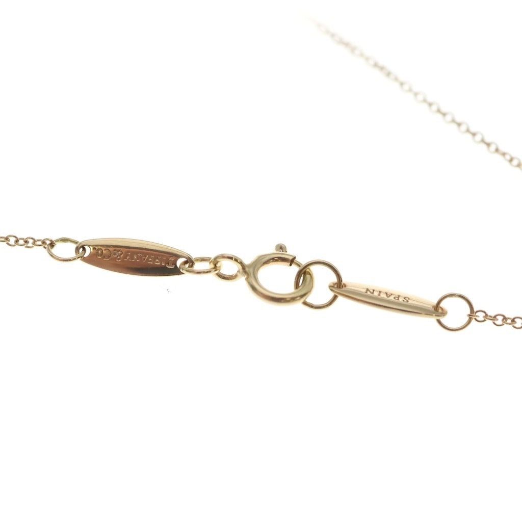 TIFFANY & Co.(ティファニー) ティファニー オープンハート ミニ ネックレス ペンダント チェーン ピンクゴールド Au750PG