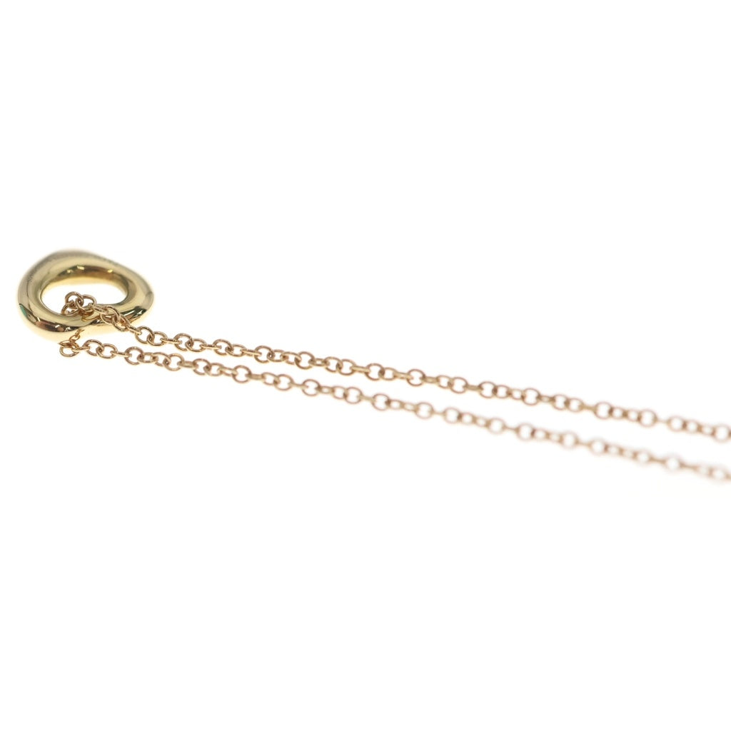 TIFFANY & Co.(ティファニー) ティファニー オープンハート ミニ ネックレス ペンダント チェーン ピンクゴールド Au750PG