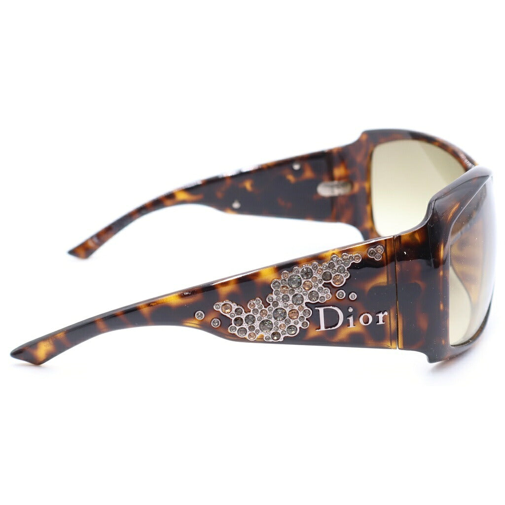 Christian Dior(クリスチャンディオール) STRASSY 1 サングラス アイウェア ラインストーン ブラウン V08ZV