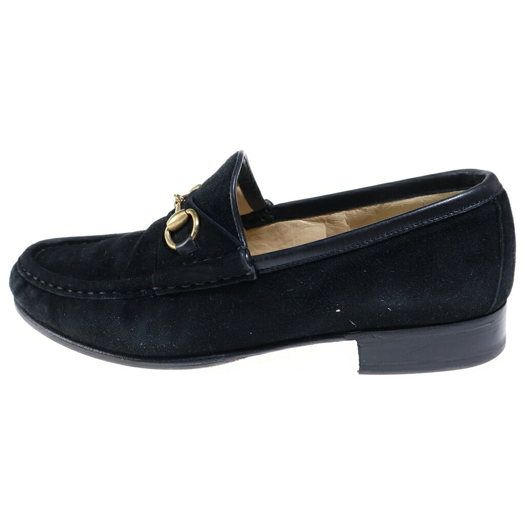 GUCCI(グッチ) ホースビット スエードレザー ローカットシューズ