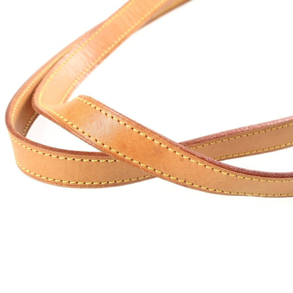 LOUIS VUITTON(ルイヴィトン) モノグラム サックショッピング トートバッグ ハンドバッグ ブラウン レザー×PVC M51108 ゴールド金具